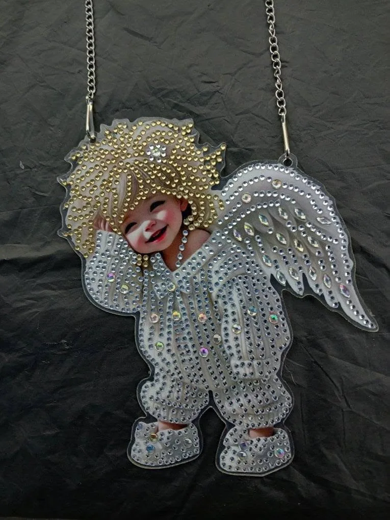Little angel diamond art by Liz