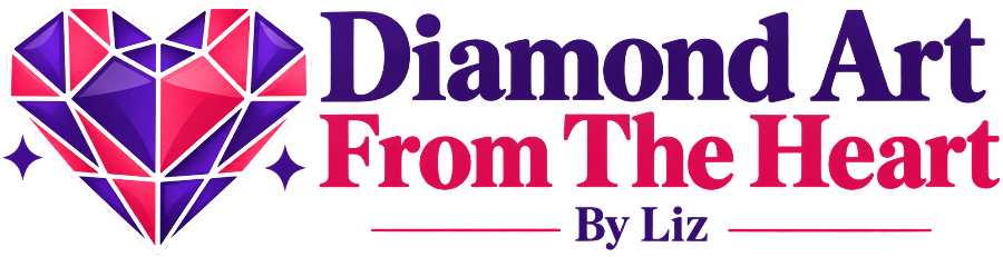 Diamond Art from the Heart by Liz